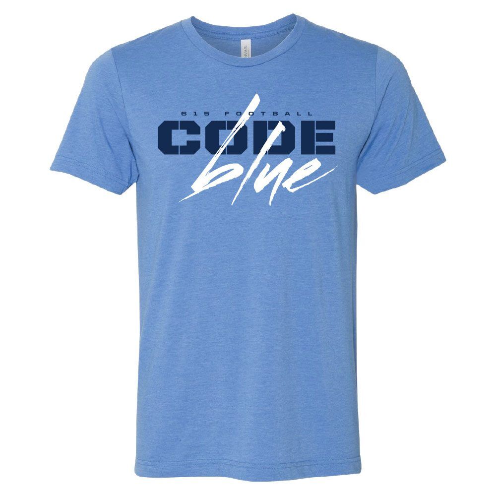 Action247 - Code Blue Tee Front